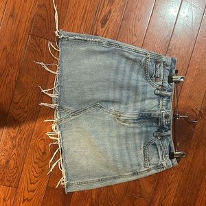 American Eagle Denim Mini Skirt